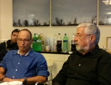 ח''כ עמרם מצנע ואבי נאור
