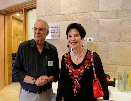 יגאל דקל ופרופסור רבקה לזובסקי - חברים בועד המנהל של הפורום