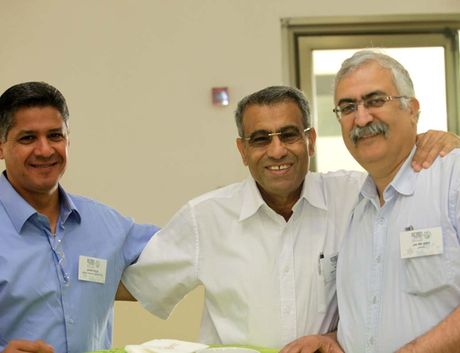 שם טוב ויצמן, יוסי גושן ובנימין חן הלוי
