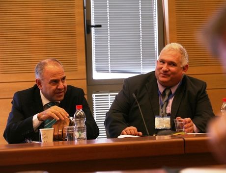 ישראל דנציגר ושמואל אבואב | מתוך אירוע הצדעה לכפרי הנוער והפנימיות בישראל 